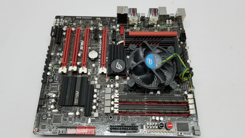 Core i7-2600 LGA1155 W/ Maximus IV Extreme motherboard / 4gb ram