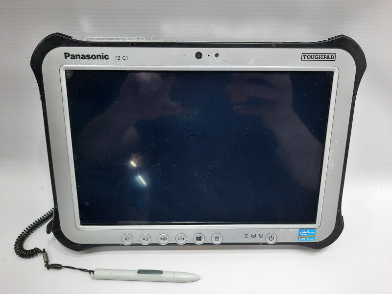 Panasonic ToughPad FZ-G1, i5-3437U  1.9GHz 8GB DDR3 No M.2 HDD, No Battery/Wifi Card