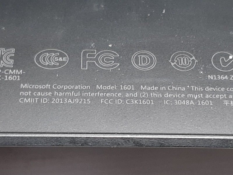 Microsoft Surface Pro 2 i5-4300U @ 1.9GHz 8GB RAM 256GB SSD