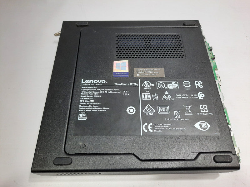 Lenovo ThinkCentre M720q, i5-9400T 1.8GHz, 8GB DDR4, No HDD, No M.2