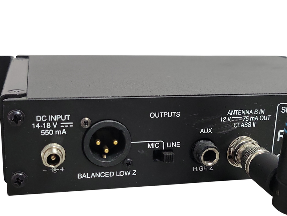 shure ULXP4 wireless receiver with 2x Antennas Only _