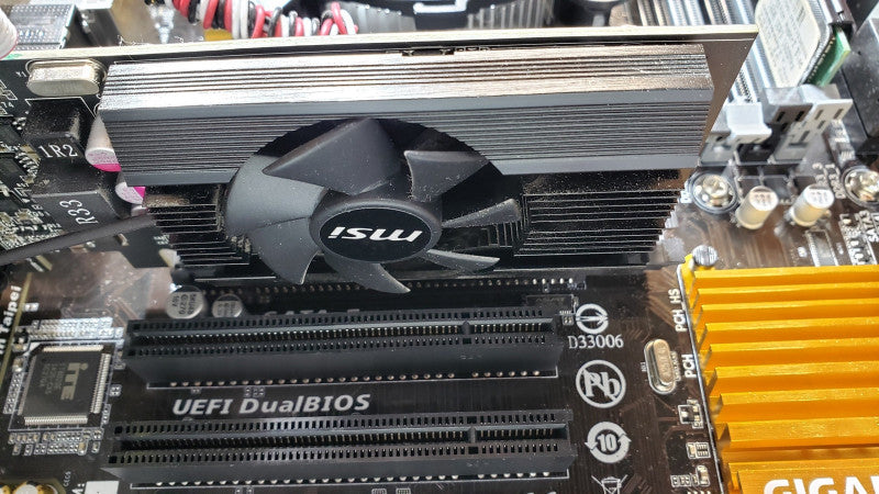 Custom PC, Core I7-4790K 4.0GHz, 8GB DDR3, 2TB HDD, MSI N720-2GD3LP GPU, No OS, Read
