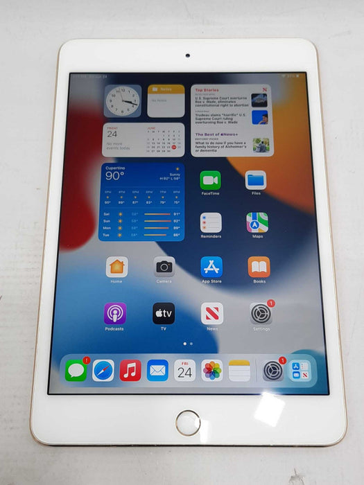 Apple iPad Mini 4 A1538, 64GB Storage (Gold)