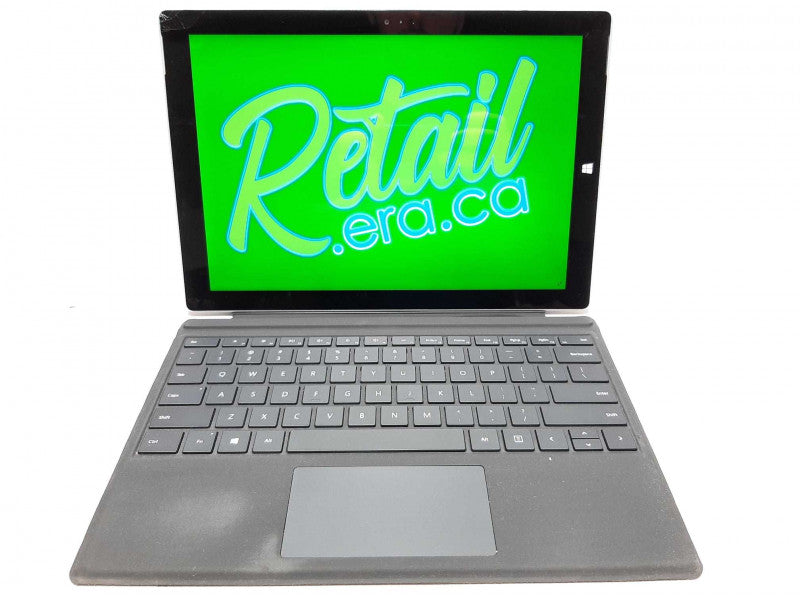 Surface Pro 3 1631 i7-4650U @ 2.3GHz 8GB RAM 256GB Flash - Cracked Screen