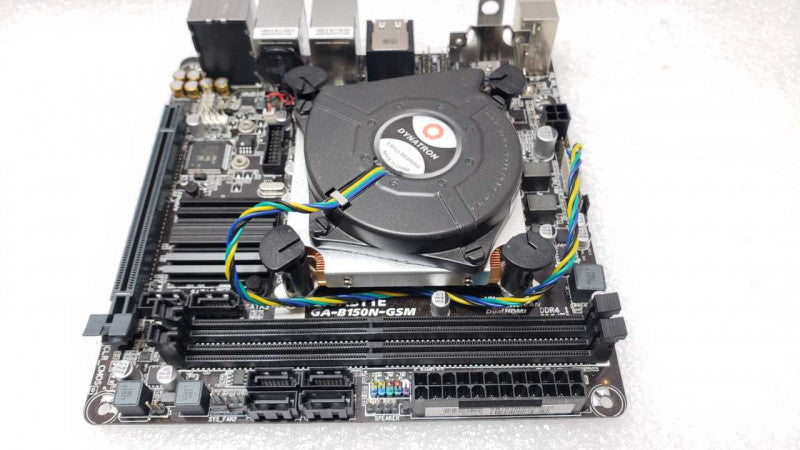 Gigabyte GA-B150N-GSM Desktop board with Core I3-6100 3.7GHz, No RAM/HDD/IO-Back Cover