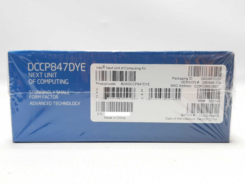[New ] Intel NUC DCCP847DYE G80888-106 Celeron Mini PC - NO RAM/HDD