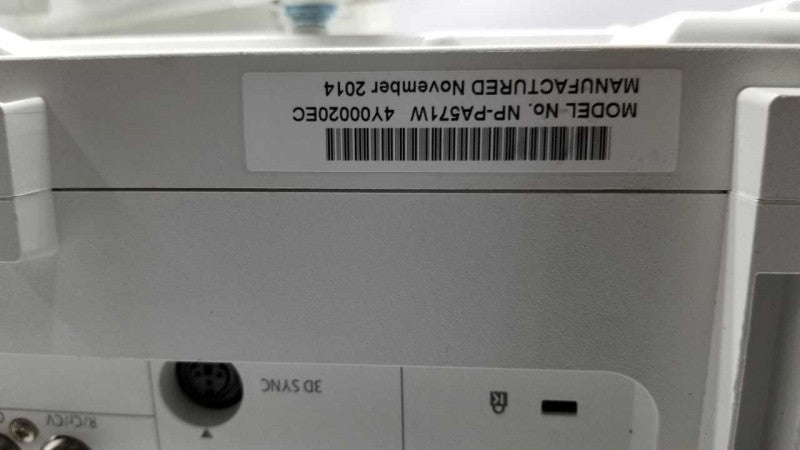 5700 lumen Widescreen Advanced Professional Installation Projector / see notes