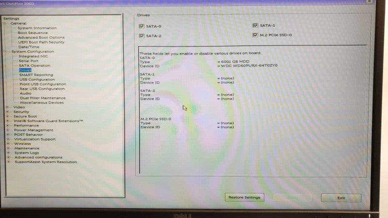 Dell Optiplex 3060, Core I7-8700 3.2GHz, 16GB DDR4, 6TB HDD, Noisy CPU Fan