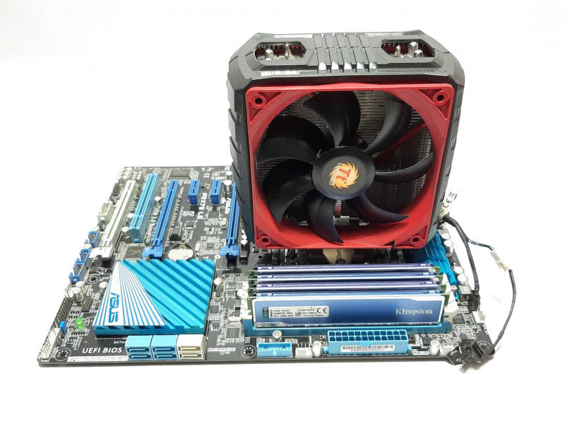 Combo ASUS P9X89 LE motherboard w/i7-4930K@3.4GHz 64GB RAM -NO HDD/GPU/PSU