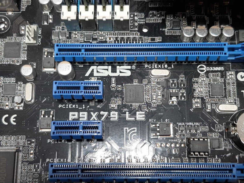 Combo ASUS P9X89 LE motherboard w/i7-4930K@3.4GHz 64GB RAM -NO HDD/GPU/PSU