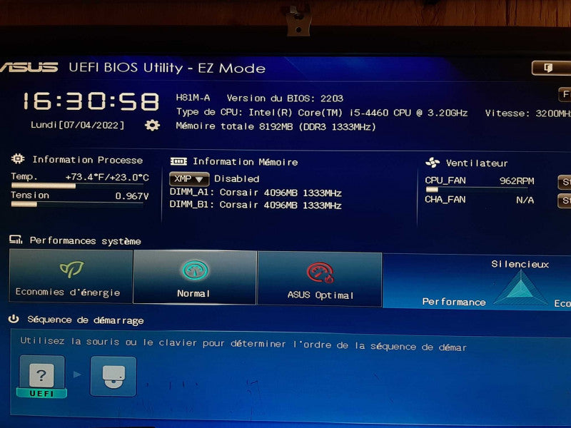 Silverstone PC i5-4460 @ 3.20GHz 8GB RAM - NO HDD