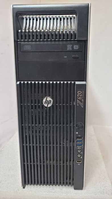 HP Z620 WS, Xeon E5-2670 2.6GHz, 32GB, 2x HDD Trays, Quadro 5000 GPU, No HDD