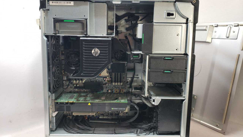HP Z620 WS, Xeon E5-2670 2.6GHz, 32GB, 2x HDD Trays, Quadro 5000 GPU, No HDD