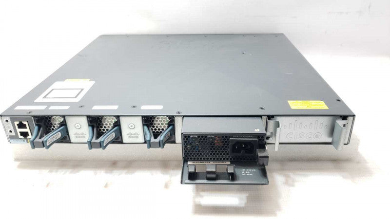 Cisco WS-C3650-48FD-L Catalyst 3650 48-Port Full PoE 2X10G Uplink, Factory Reset, 1x PSU