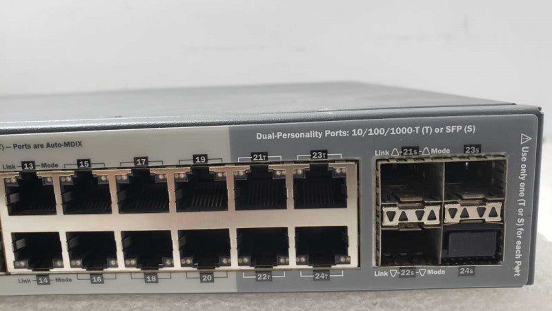 HP J9726A 2920-24G 24 Port Managed Gigabit Switch, Factory Reset