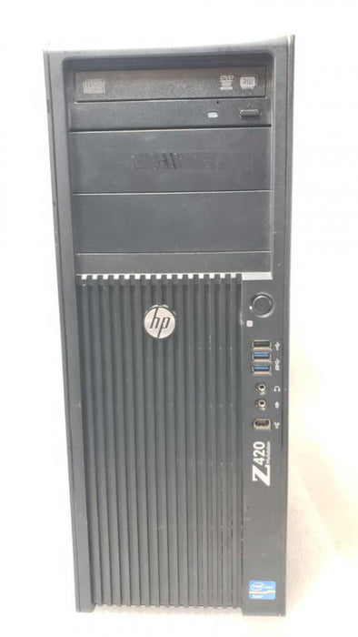 HP Z420 WS, Xeon E5-1620v2 3.7GHz, 8GB DDR3, 1TB HDD, Quadro K2000 GPU, No OS