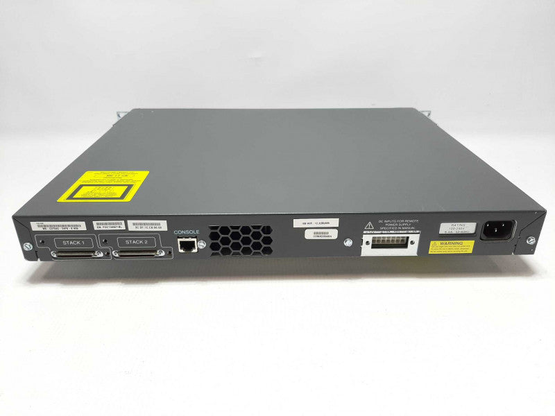 Cisco Catalyst 3750G PoE-24 24-Port Gigabit Ethernet Switch WS-C3750G-24PS