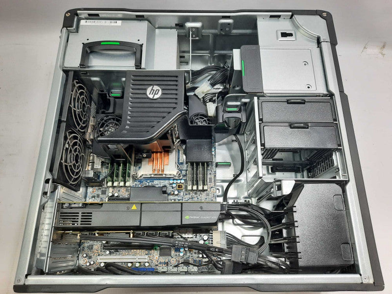 HP Z620 Workstation E5-2670 2.6GHz 32GB DDR3 No HDD, nVidia Quadro 5000