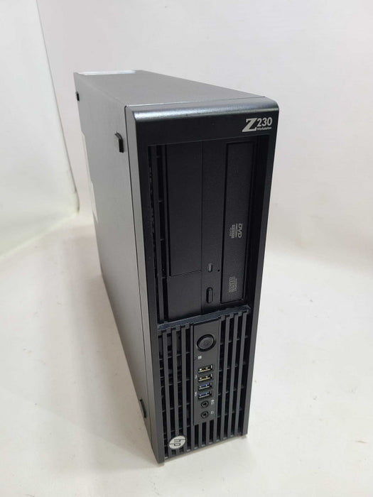 HP Z230 SFF Workstation Xeon E3-1271 v3 @ 3.60Ghz 32GB 250GB SSD K600