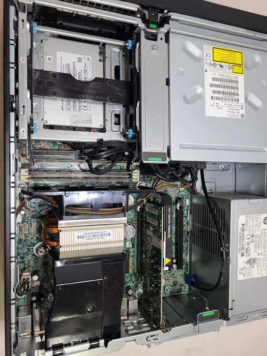 HP Z230 SFF Workstation Xeon E3-1271 v3 @ 3.60Ghz 32GB 250GB SSD K600