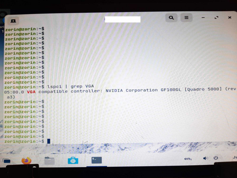 NVIDIA QUADRO 5000 GPU GF100GL