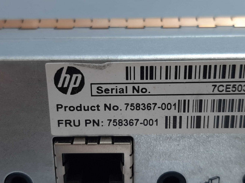 HP MSA 1040 iSCSI 1Gb Storage Controller Module / HPE 758367-001,