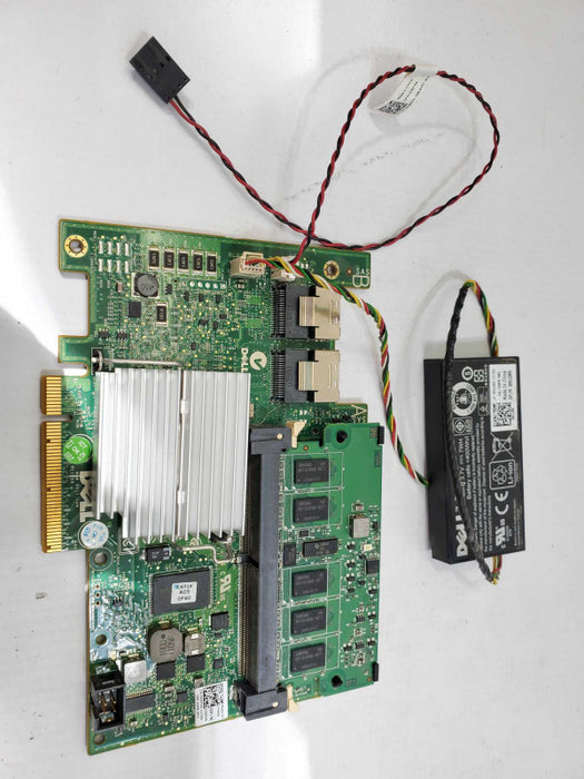 Dell PERC H700 512MB RAID Controller Card 0XXFVX XXFVX w/ Battery )