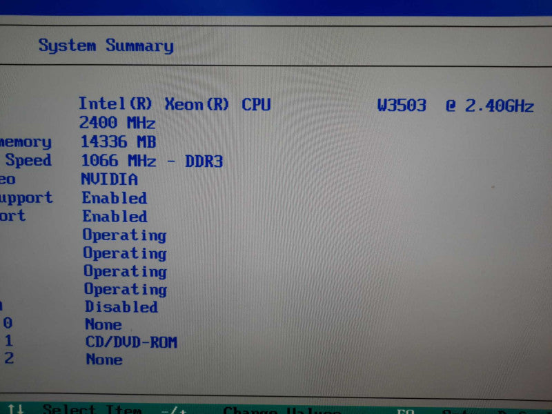 Lenovo ThinkStation S20, W3503 2.4GHz, 14GB DDR3 nVidia Quadro 600
