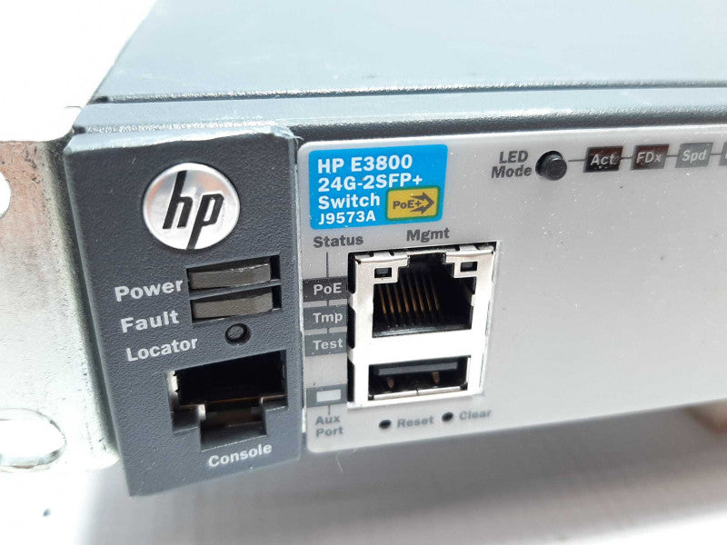 HP E3800 24G-2SFP+ Switch J9573A Gigabit Ethernet Switch