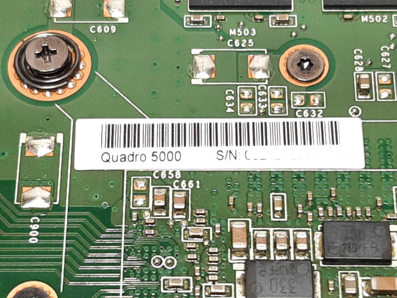 NVIDIA QUADRO 5000 GPU