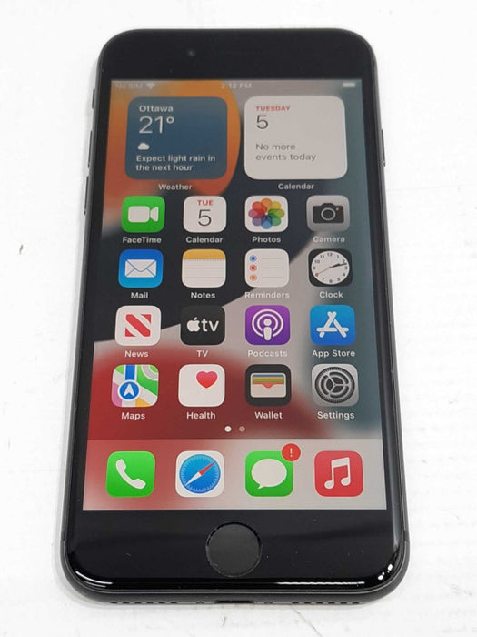 Apple iPhone 8, 64GB, Unlocked (Charcoal Black)
