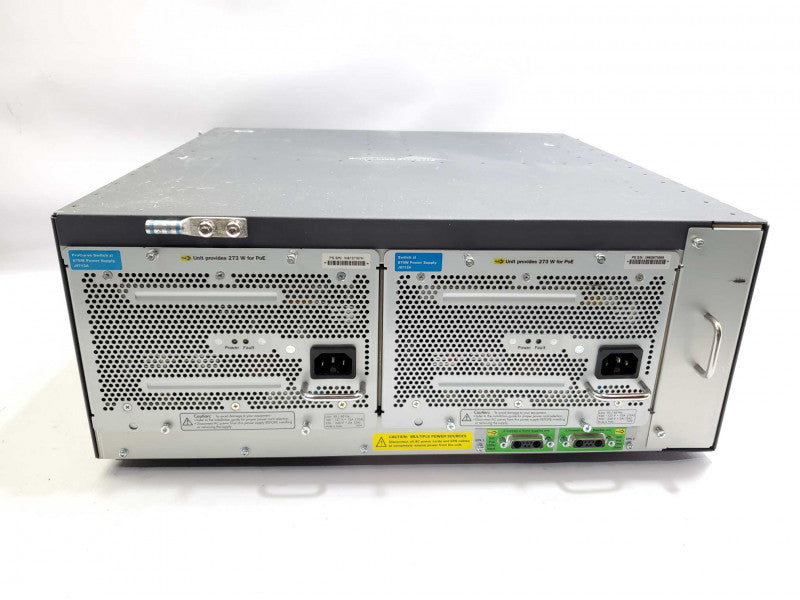 HP J8697A ProCurve switch 5406zl w/ J8712A Power Supply 6x Open Bays +Rack Ears _ Power-on Tested )
