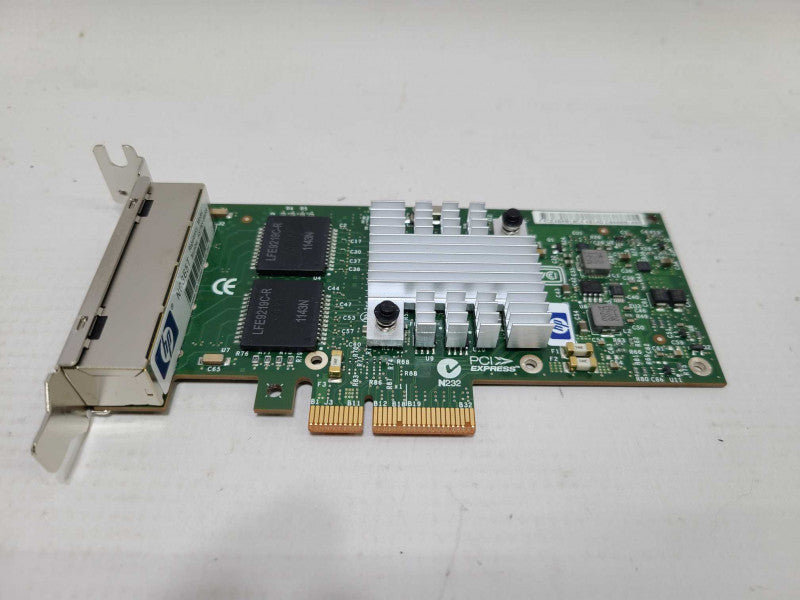 HP NC365T 593743-001 593720-001 HSTNS-BN58 4-Port Gigabit Network Card