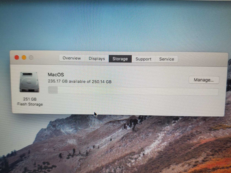 Apple Macbook Air 13\\" Mid 2011 i7 1.8GHz 4GB DDR3 250GB SSD