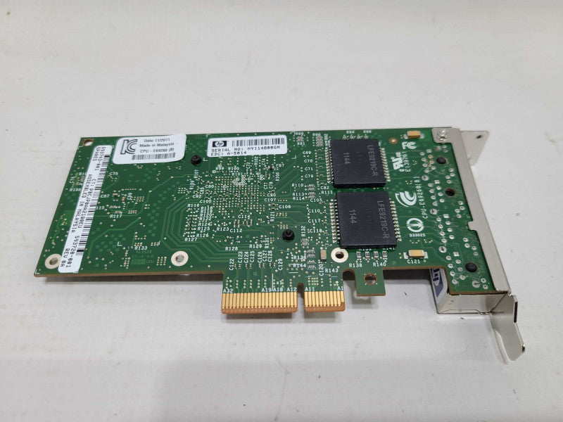 HP NC365T 593743-001 593720-001 HSTNS-BN58 4-Port Gigabit Network Card