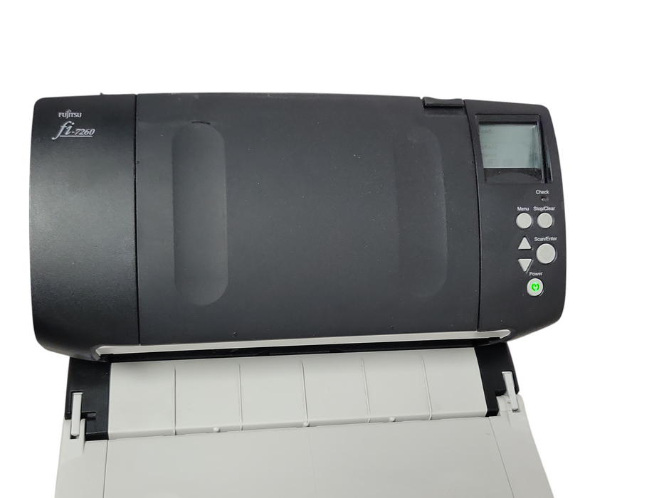 Fujitsu fi-7260 Color Duplex Document Flatbed Scanner PA03670-B555, READ _