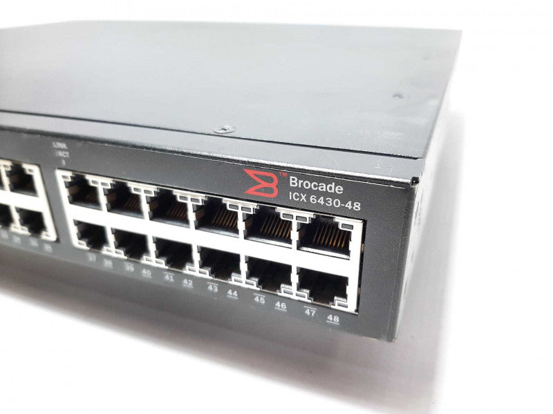 Brocade ICX 6430-48 48-Port Ethernet Switch w/4x SFP Ports