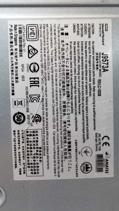 HP ProCurve E3800 24G-2SFP+ 24-Port Gigabit PoE+ Switch J9573A, Factory reset