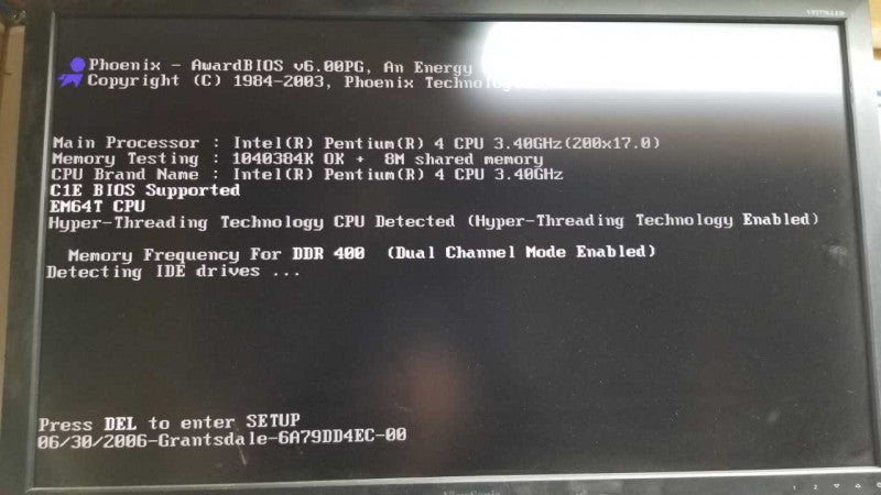 BOSCH BASIS DiBios SW 16 IP recording solution / Pentium 4 @ 3.40ghz