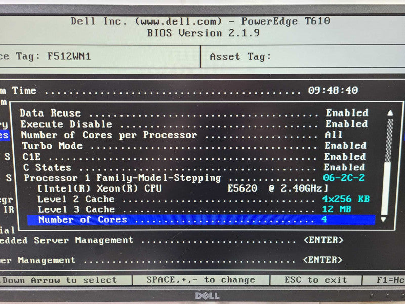 Dell PowerEdge T610 Xeon E5620 @ 2.40Ghz 6GB No HDD PERC 6