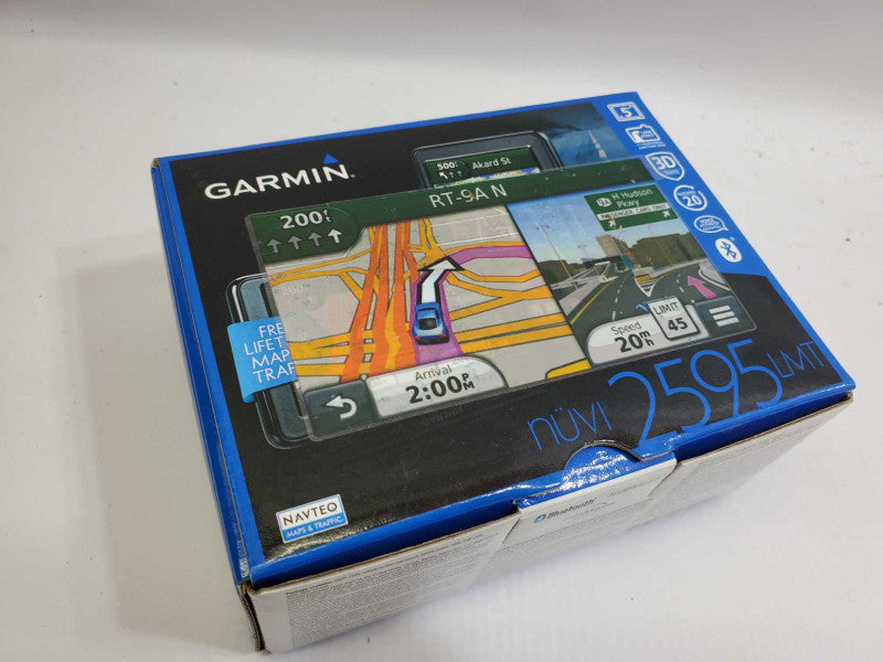 Garmin Nuvi 2595LMT GPS Navigation, 5\\" - Touchscreen, Lifetime Maps & Traffic w/ Cables & accessories )