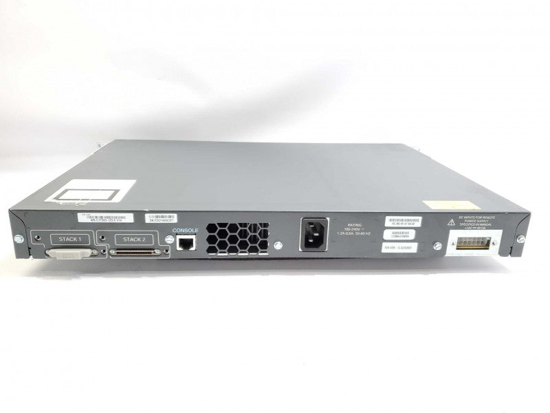 Cisco Catalyst 3750G WS-C3750G-12S-E V14 12-Port SFP Managed Gigabit Switch )
