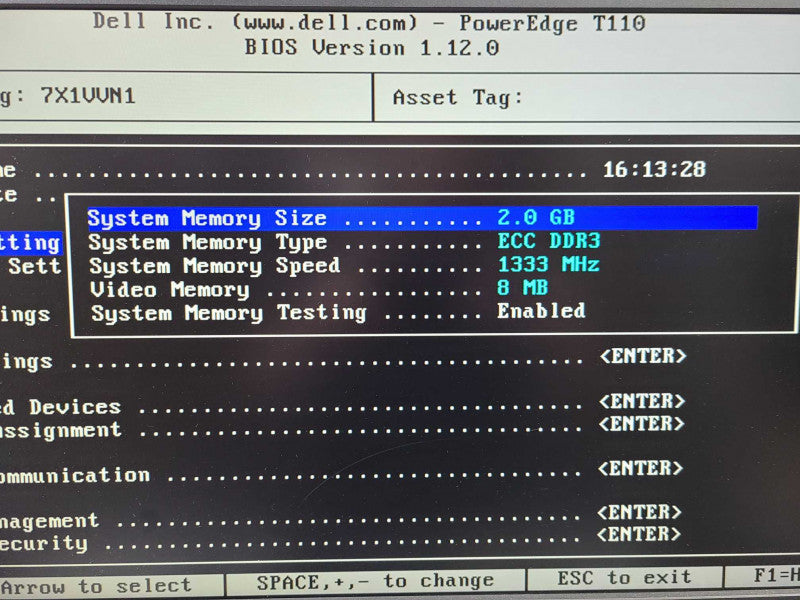 Dell PowerEdge T110 Xeon X3430 @ 2.40Ghz 2GB No HDD No RAID