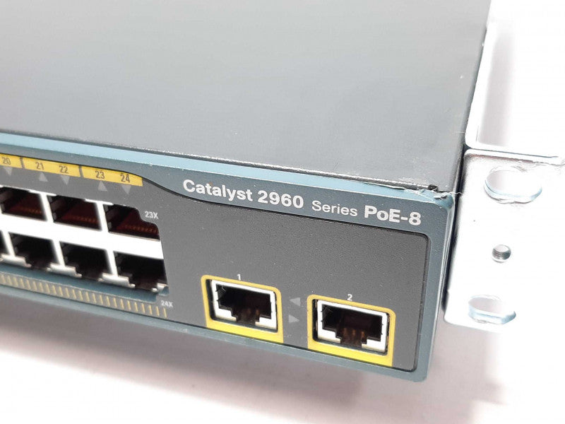 Cisco Catalyst 2960 Series PoE-8 24-Port Ethernet Switch WS-C2960-24LT-L
