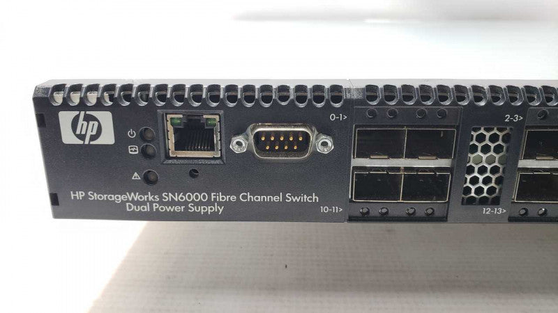HP StorageWorks SN6000 Fibre Channel Switch 12-Port Active, 1x Power Supply,