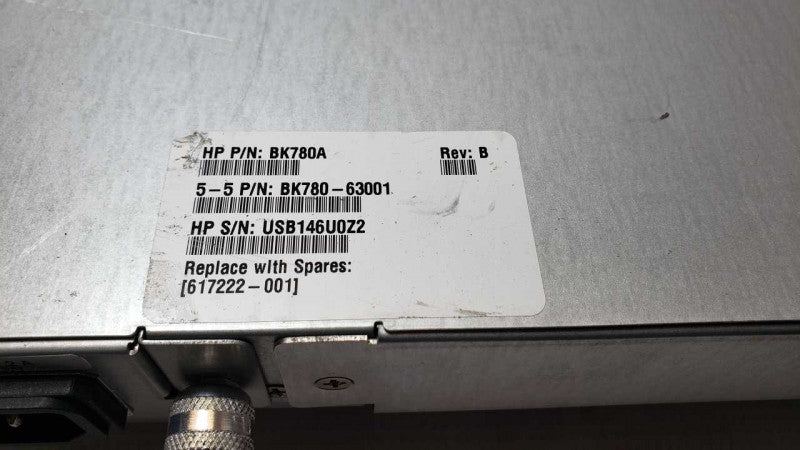 HP StorageWorks SN6000 Fibre Channel Switch 12-Port Active, 1x Power Supply,