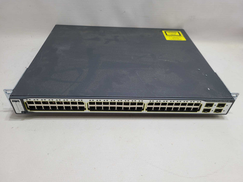 Cisco WS-C3750-48PS-E V06 48-Port PoE Switch [
