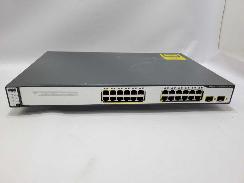 Cisco Catalyst 3750 Series WS-C3750-24PS-E 24-Port PoE Fast Ethernet Switch )