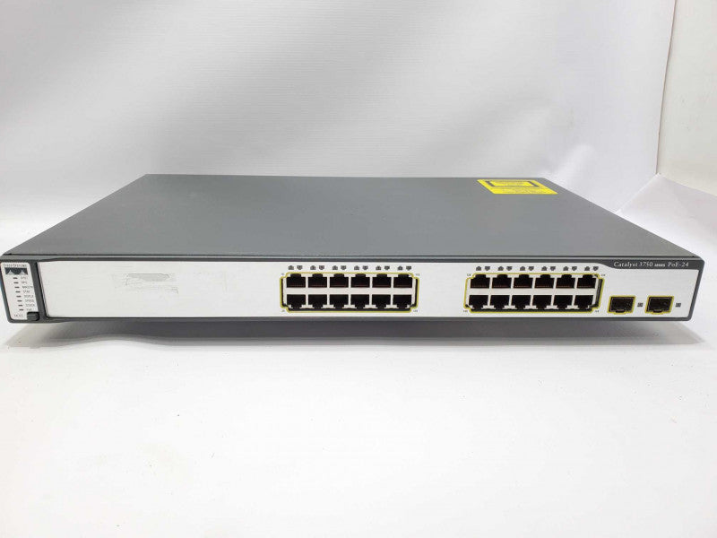 Cisco Catalyst 3750 Series WS-C3750-24PS-E 24-Port PoE Fast Ethernet Switch )
