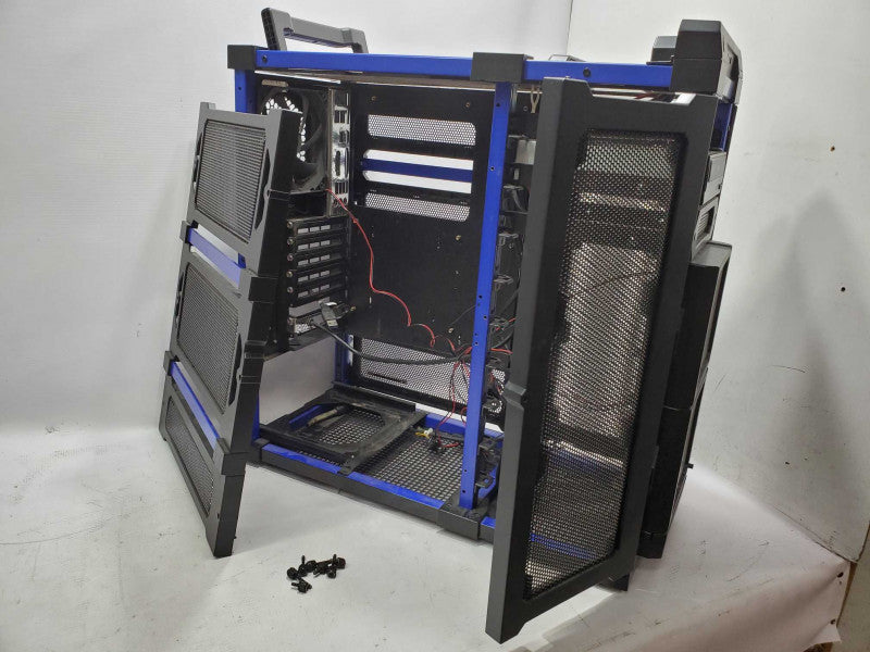 ANTEC PC Case- model 7842 Blue Black / Blue ATX Mid Tower Computer Modular Case |